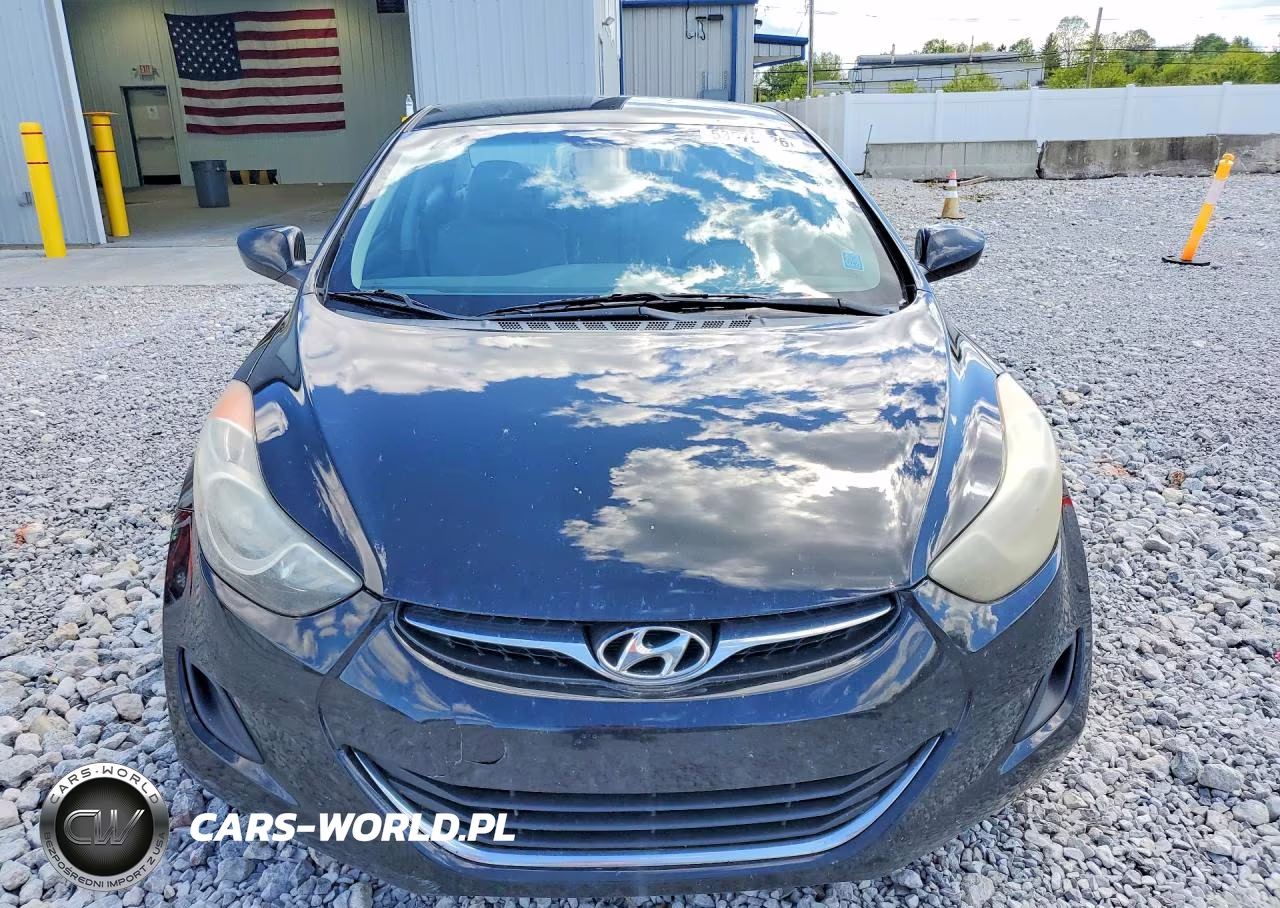 2012 Hyundai Elantra Gls VIN:KMHDH4AE4CU292997 - 5