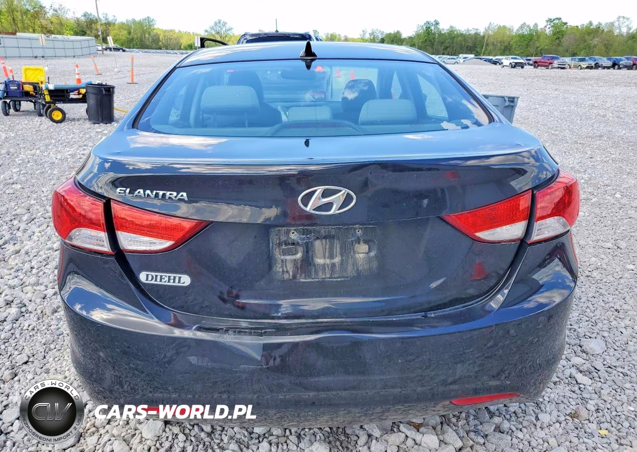 2012 Hyundai Elantra Gls VIN:KMHDH4AE4CU292997 - 6