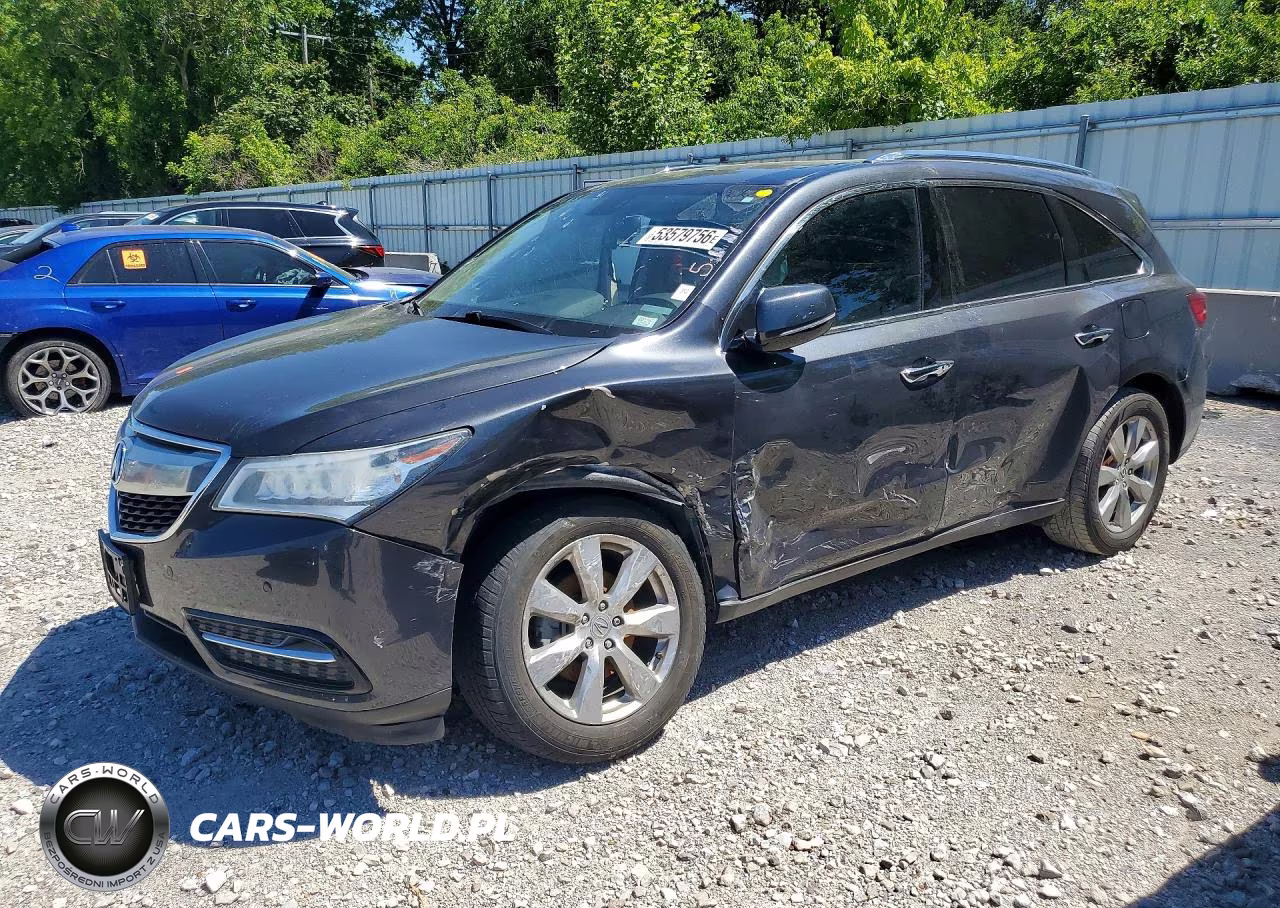 2015 Acura Mdx Advance