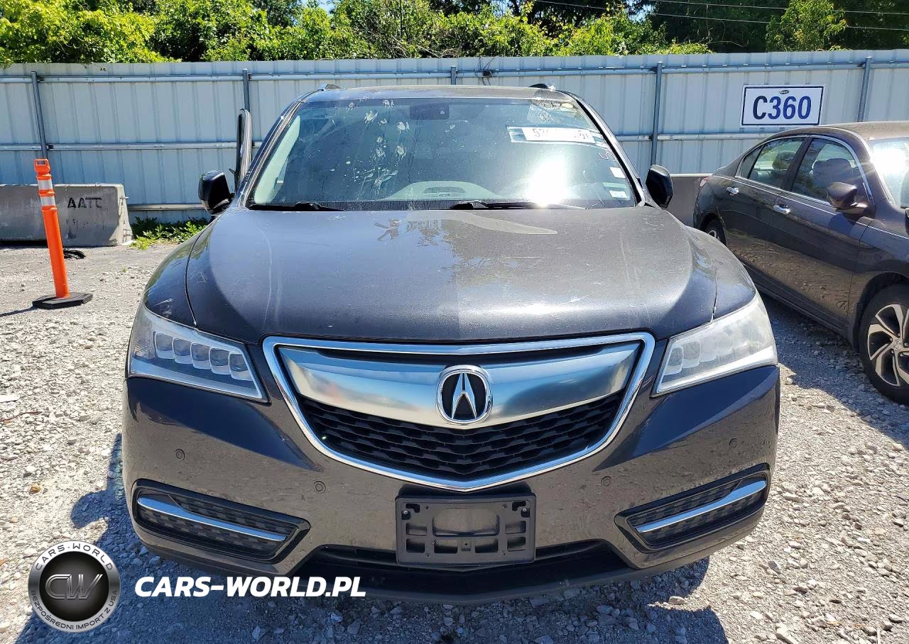2015 Acura Mdx Advance VIN:5FRYD3H80FB001791 - 5