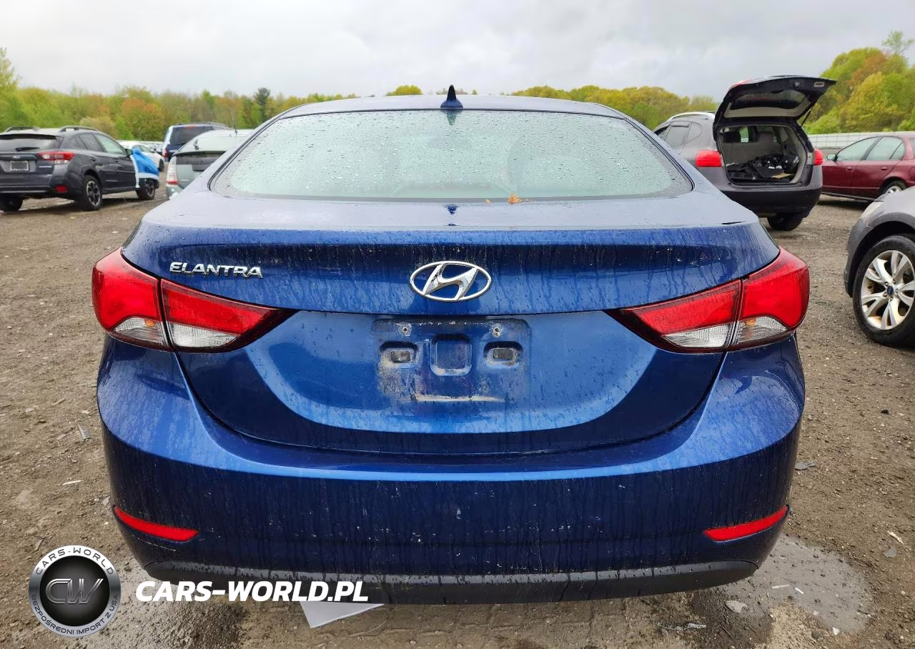 2015 Hyundai Elantra Se VIN:5NPDH4AE0FH633539 - 6