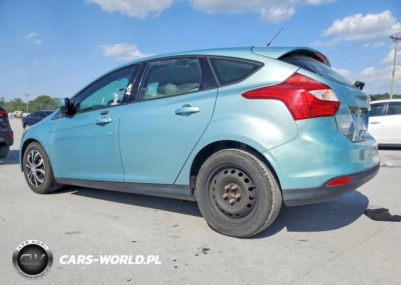 2012 Ford Focus Se VIN:1FAHP3K2XCL345897 - 2