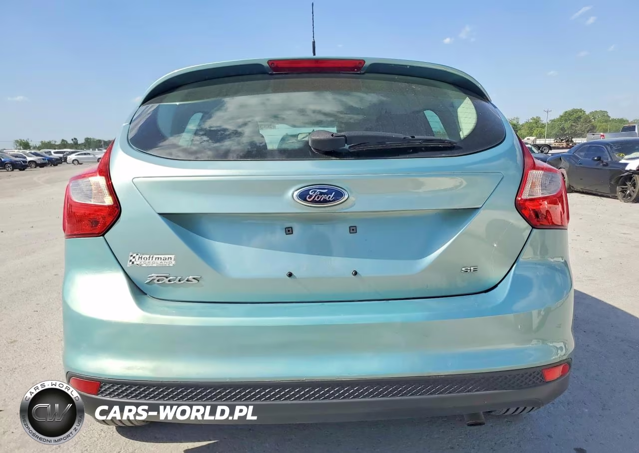 2012 Ford Focus Se VIN:1FAHP3K2XCL345897 - 6