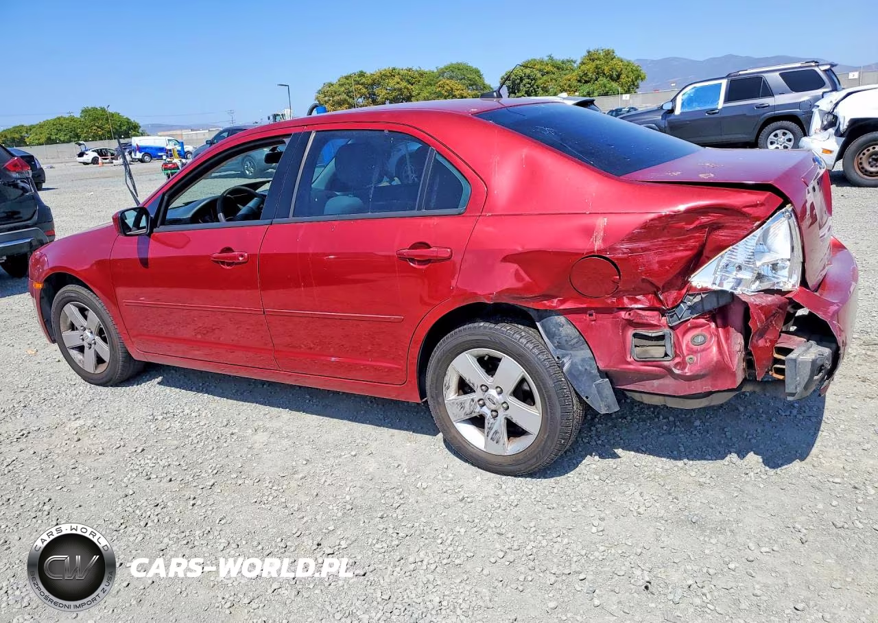 2007 Ford Fusion Se VIN:3FAHP01187R192449 - 2
