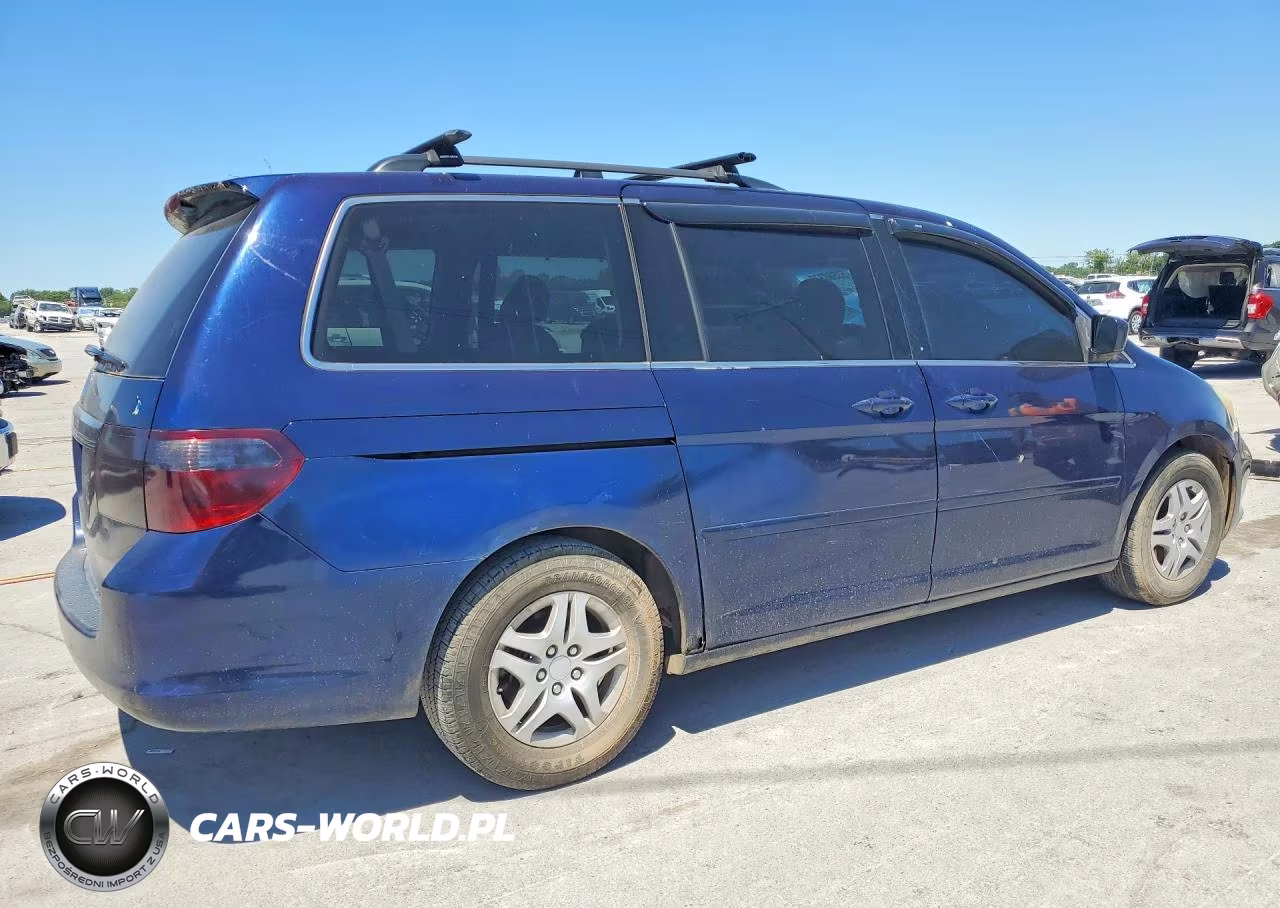 2007 Honda Odyssey Exl VIN:5FNRL38717B050161 - 3
