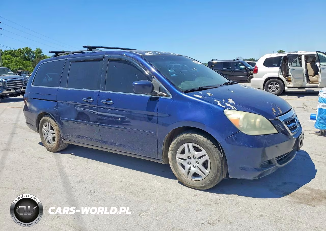 2007 Honda Odyssey Exl VIN:5FNRL38717B050161 - 4