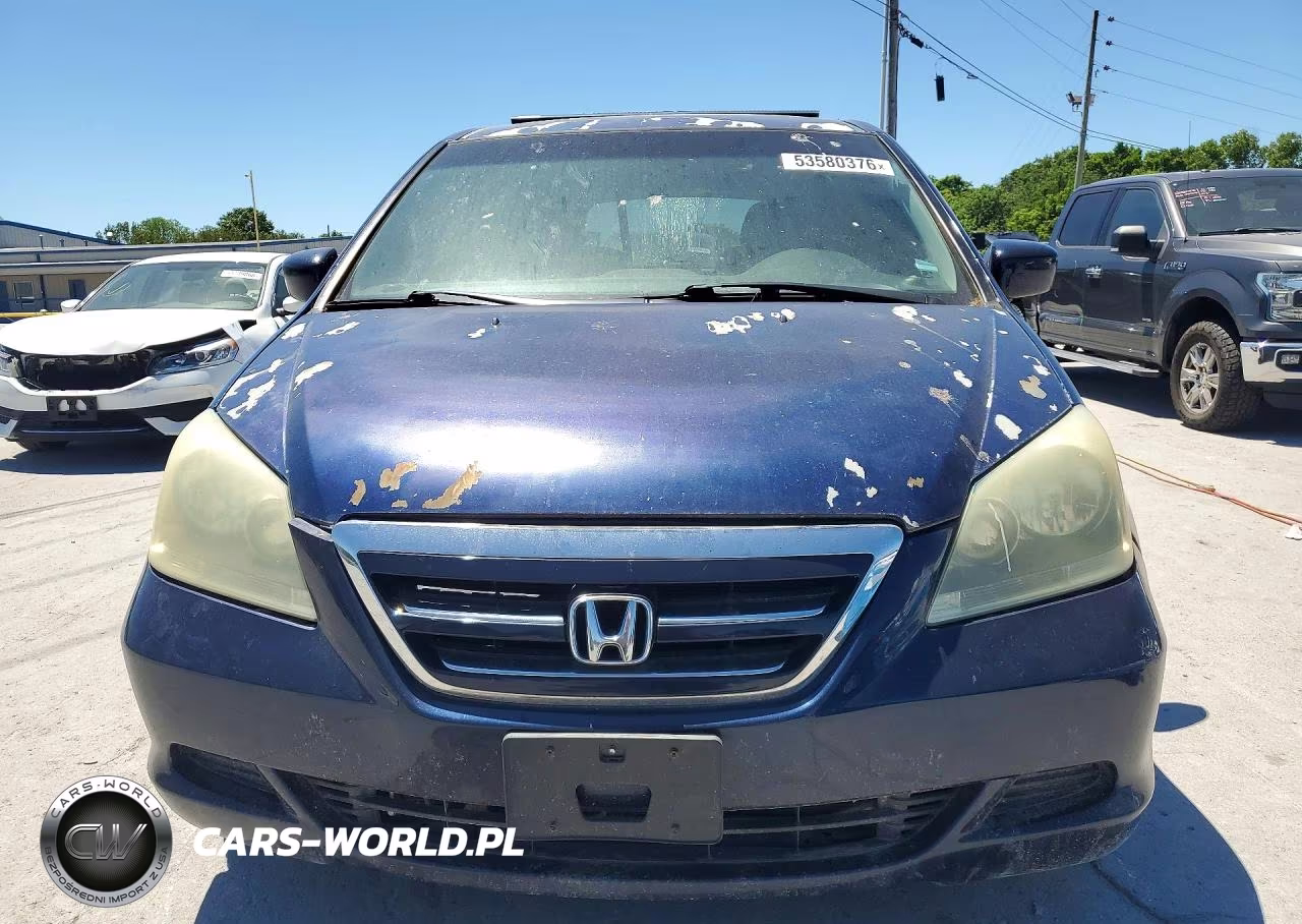 2007 Honda Odyssey Exl VIN:5FNRL38717B050161 - 5