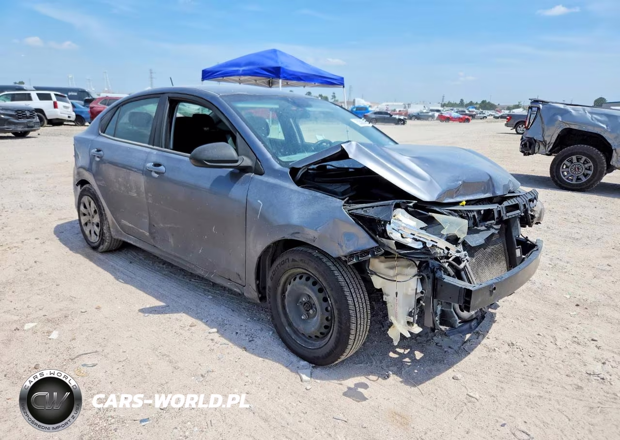 2020 Kia Rio S VIN:3KPA24AD9LE337642 - 4