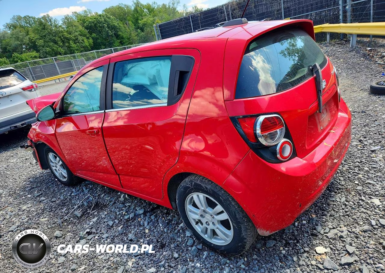 2015 Chevrolet Sonic Lt VIN:1G1JC6SH4F4164637 - 2