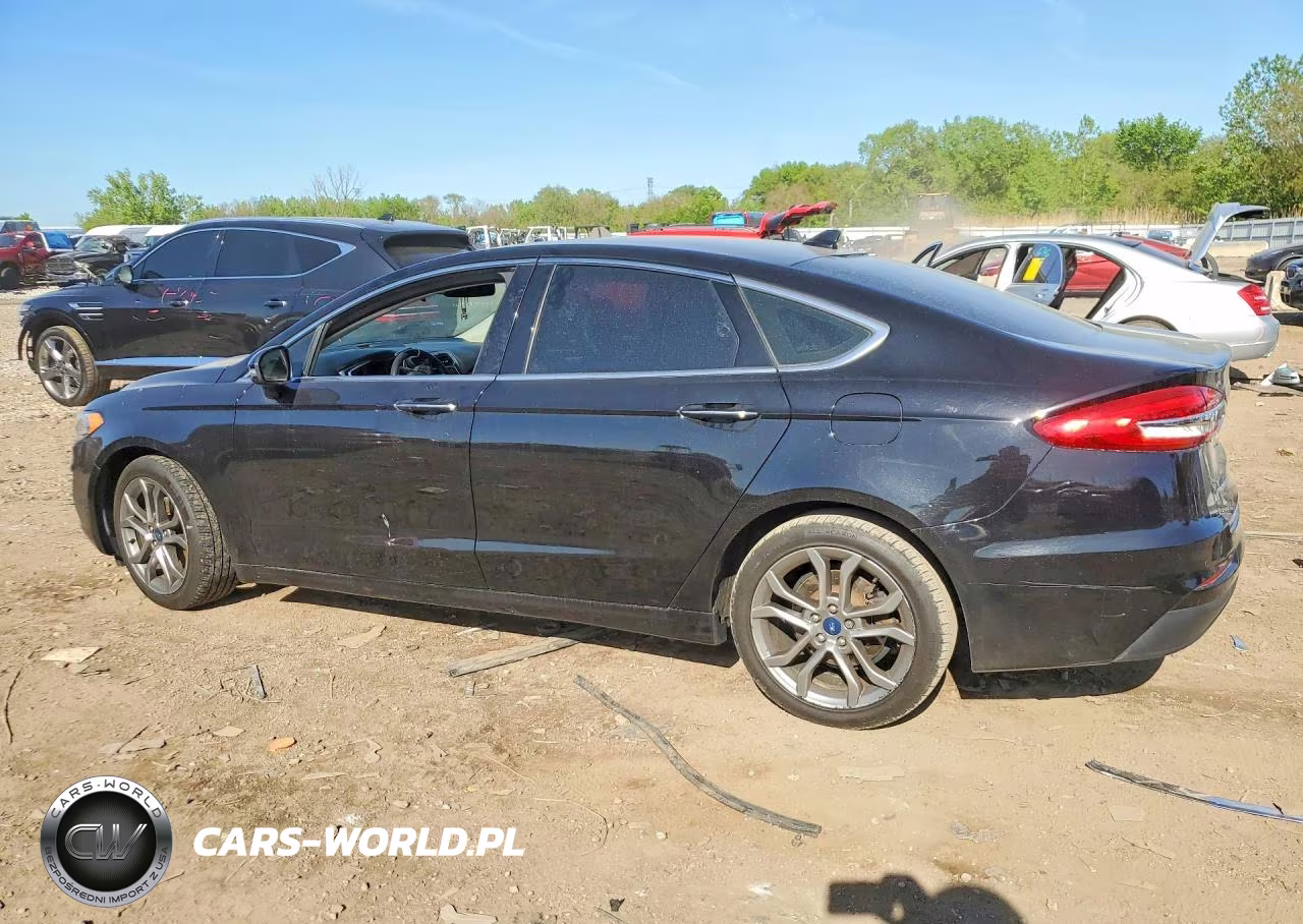 2019 Ford Fusion Sel VIN:3FA6P0CD6KR129020 - 2