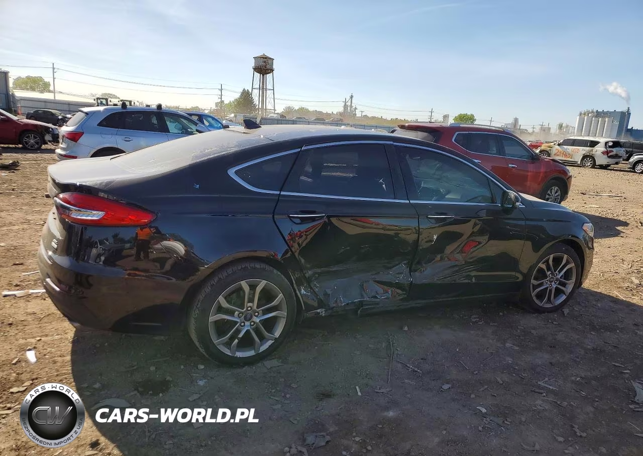 2019 Ford Fusion Sel VIN:3FA6P0CD6KR129020 - 3