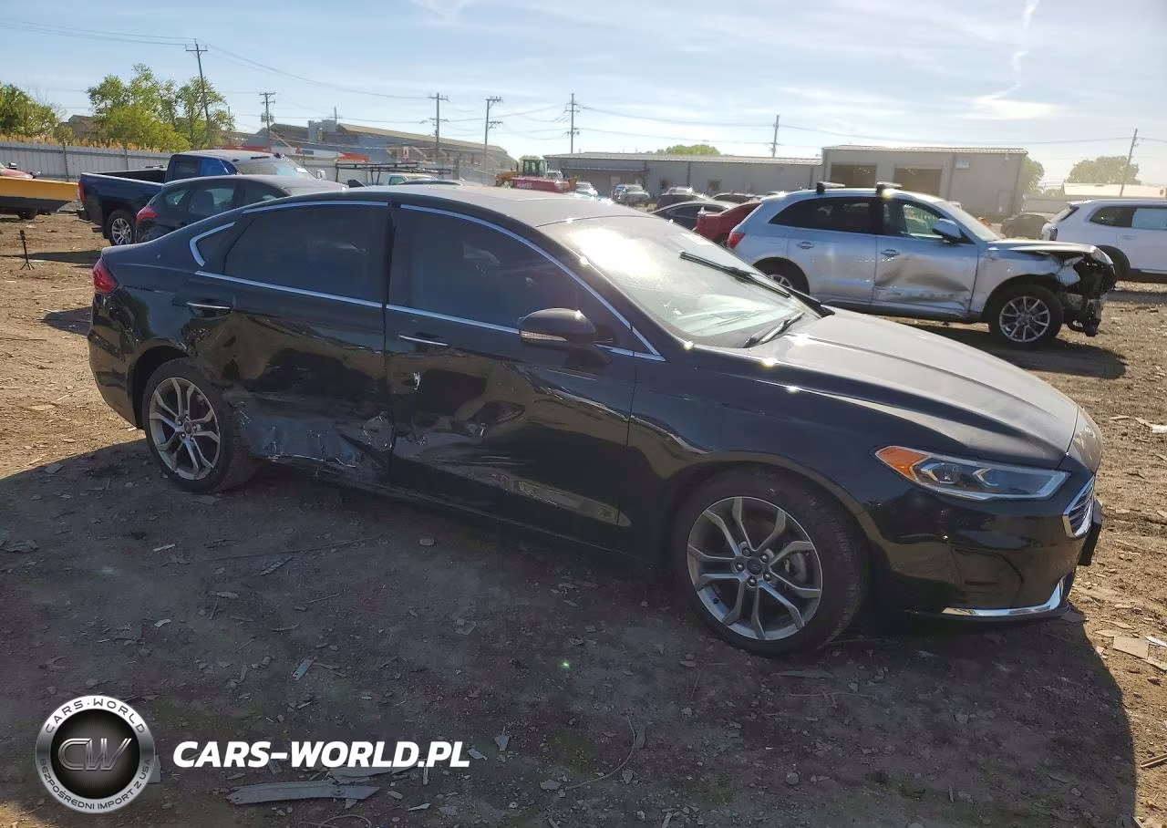 2019 Ford Fusion Sel VIN:3FA6P0CD6KR129020 - 4