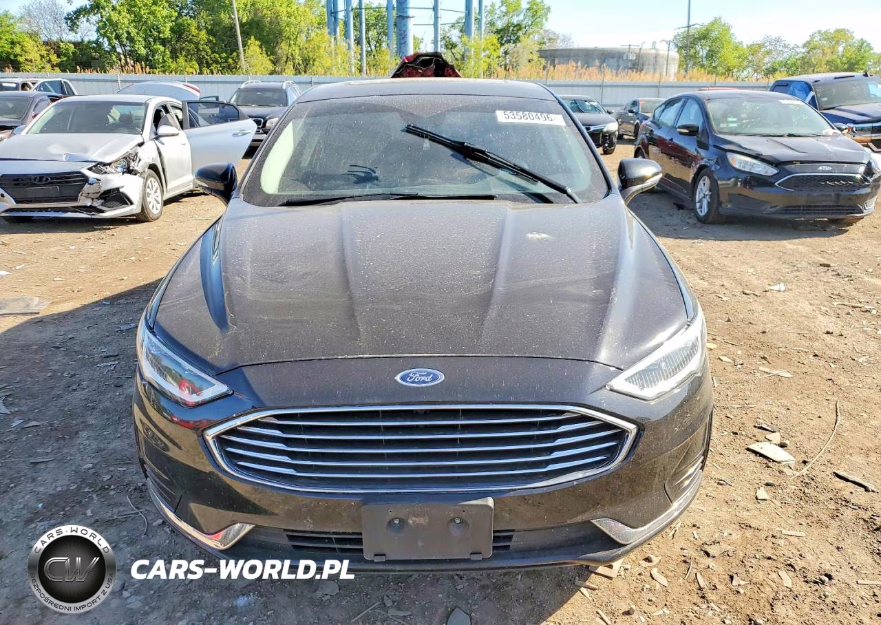 2019 Ford Fusion Sel VIN:3FA6P0CD6KR129020 - 5
