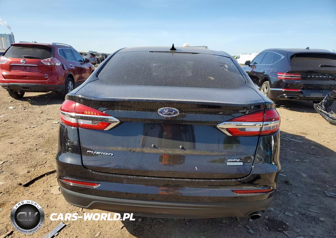 2019 Ford Fusion Sel VIN:3FA6P0CD6KR129020 - 6