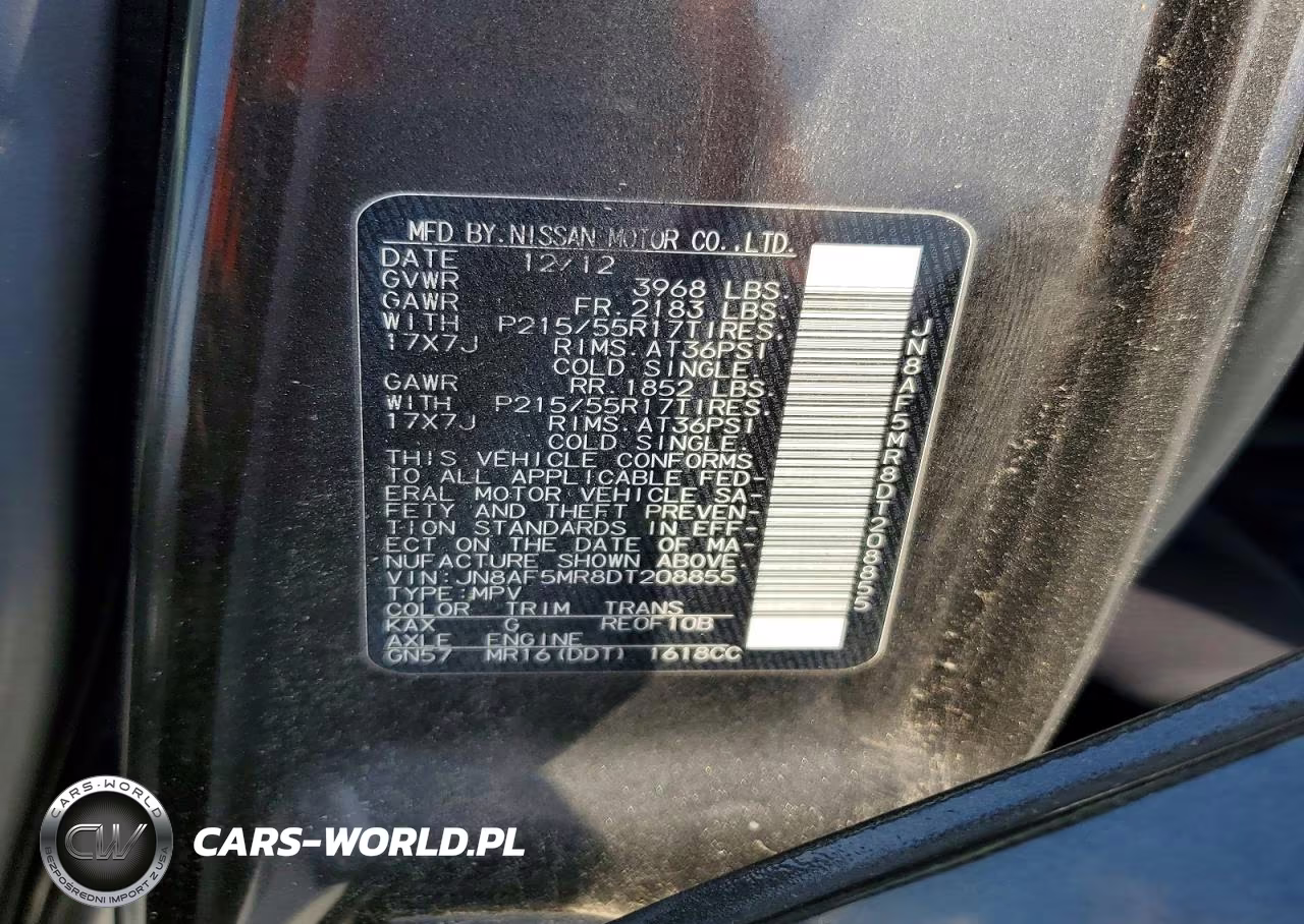 2013 Nissan Juke S VIN:JN8AF5MR8DT208855 - 13