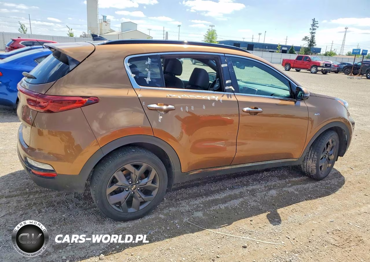2020 Kia Sportage S VIN:KNDP6CAC8L7637835 - 3