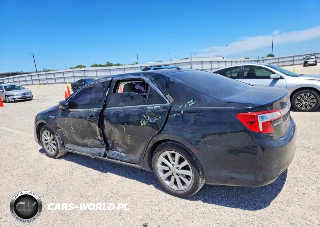 2012 Toyota Camry Hybrid Xle VIN:4T1BD1FKXCU051039 - 2