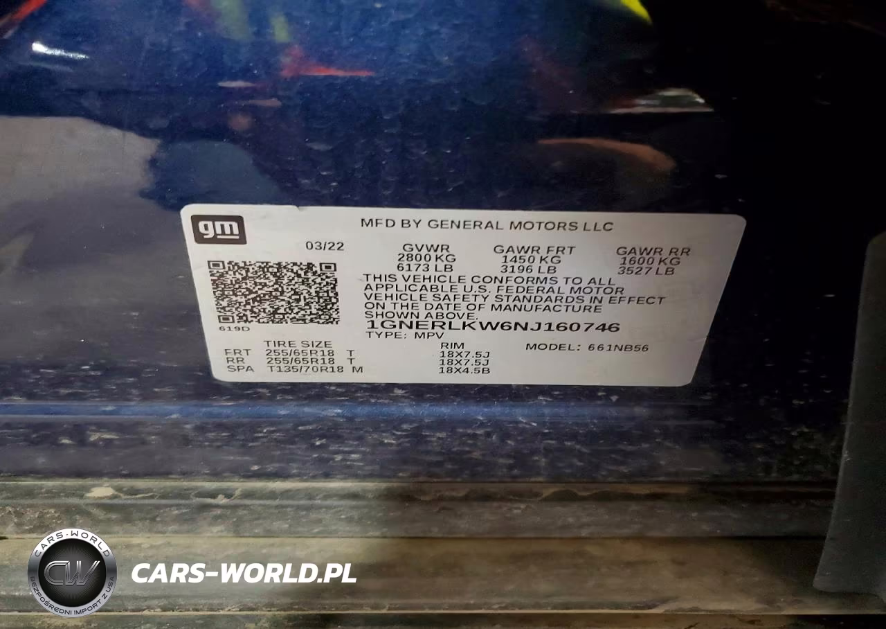 2022 Chevrolet Traverse 1Lt VIN:1GNERLKW6NJ160746 - 12