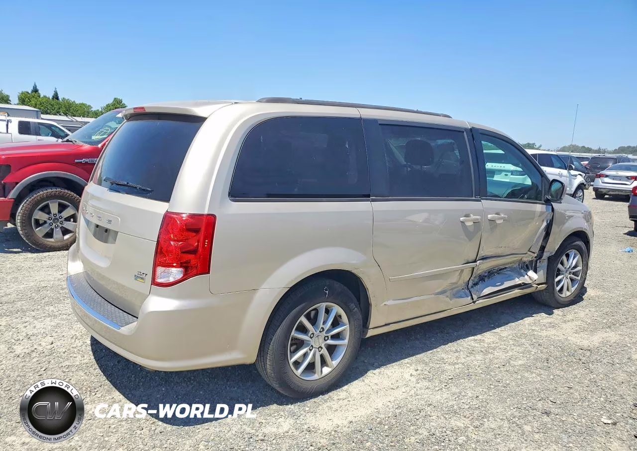 2014 Dodge Grand Caravan Sxt VIN:2C4RDGCGXER323319 - 3