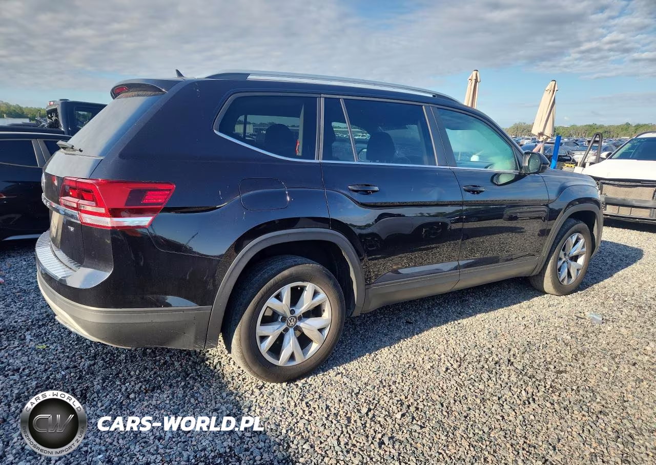 2018 Volkswagen Atlas Se VIN:1V2DP2CA6JC597392 - 3