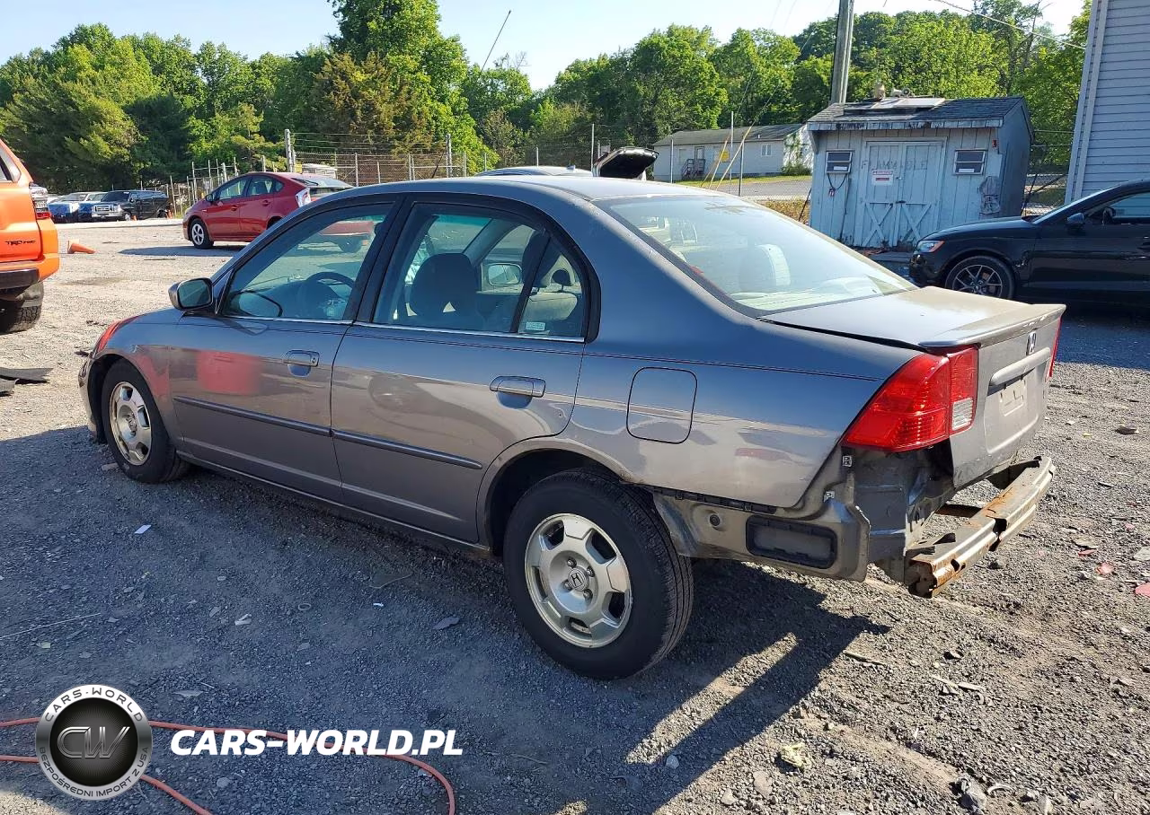 2004 Honda Civic Hybrid VIN:JHMES95684S015548 - 2