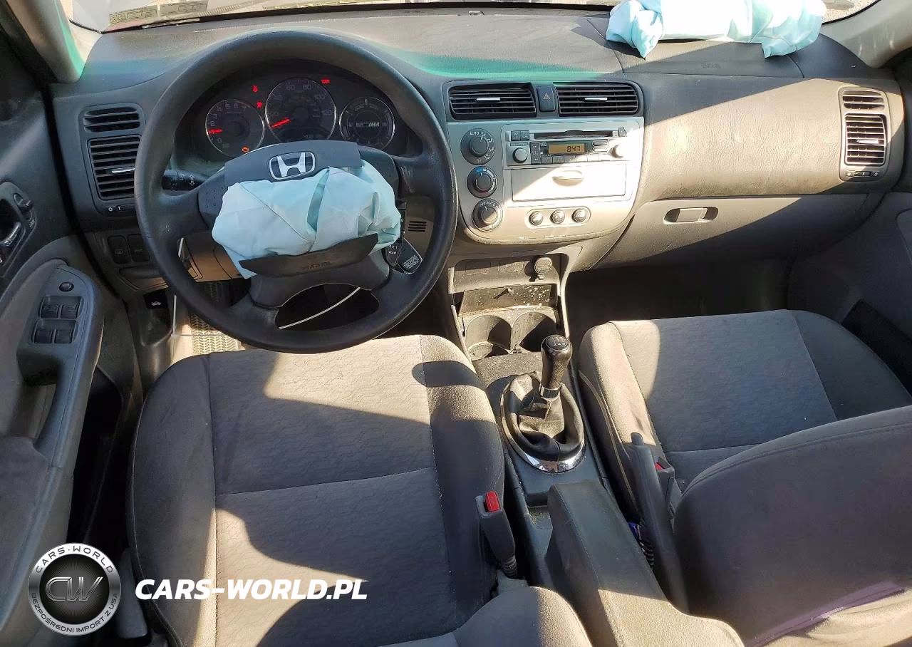 2004 Honda Civic Hybrid VIN:JHMES95684S015548 - 8