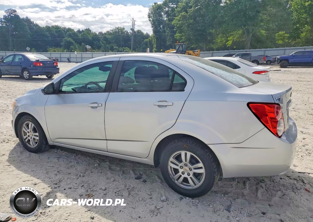 2012 Chevrolet Sonic Ls VIN:1G1JB5SH8C4193616 - 2