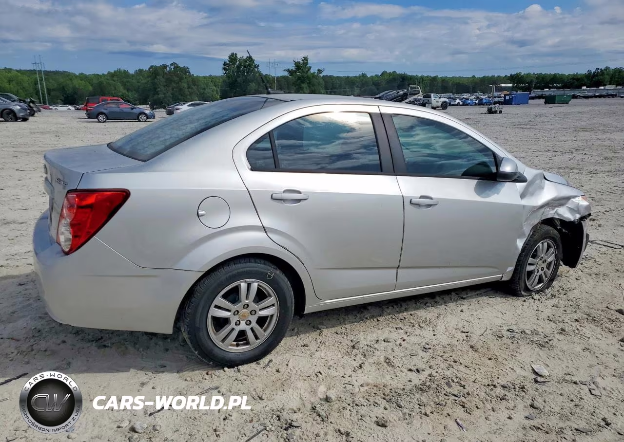 2012 Chevrolet Sonic Ls VIN:1G1JB5SH8C4193616 - 3
