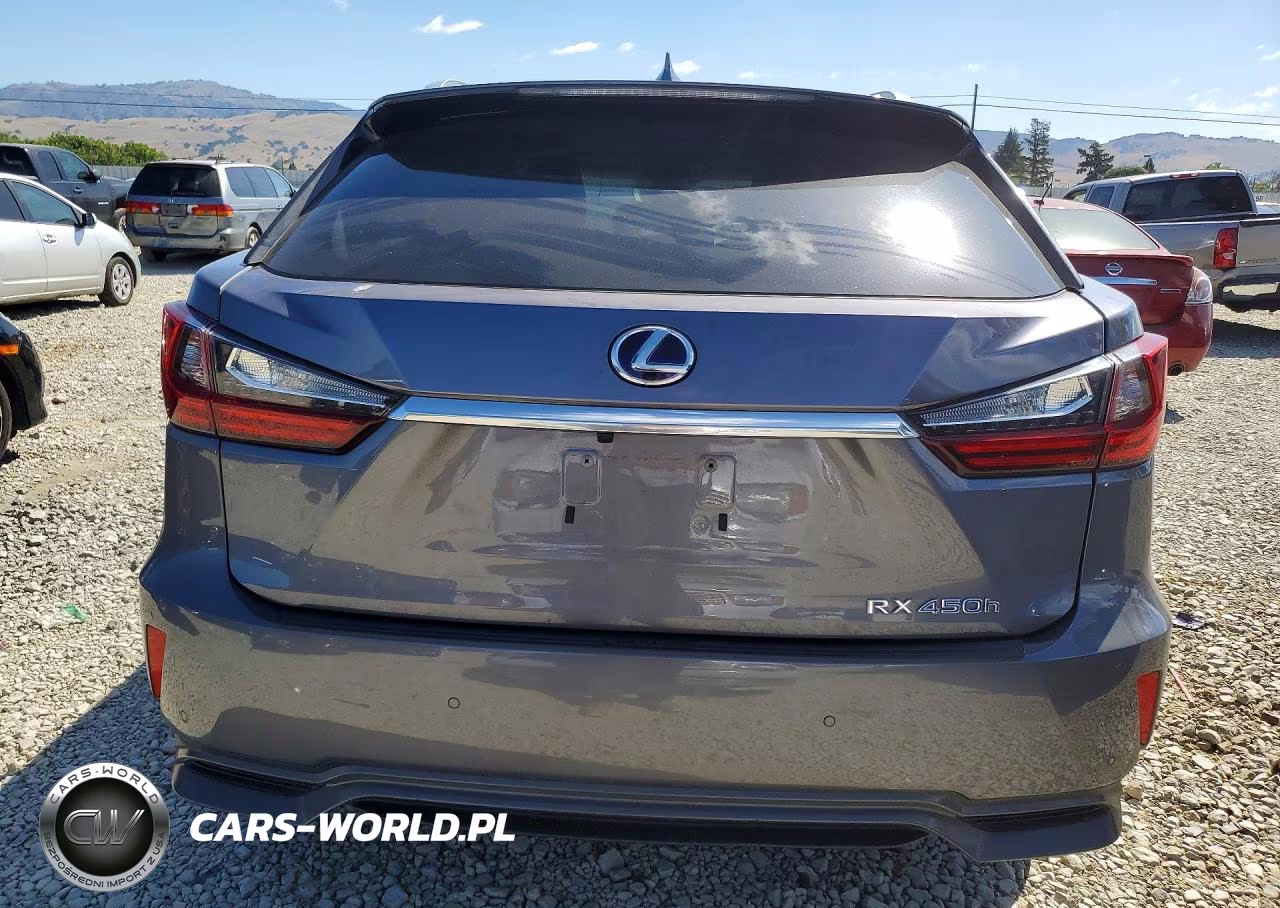 2018 Lexus Rx 450H F Sport Handling VIN:2T2BGMCA5JC023342 - 6