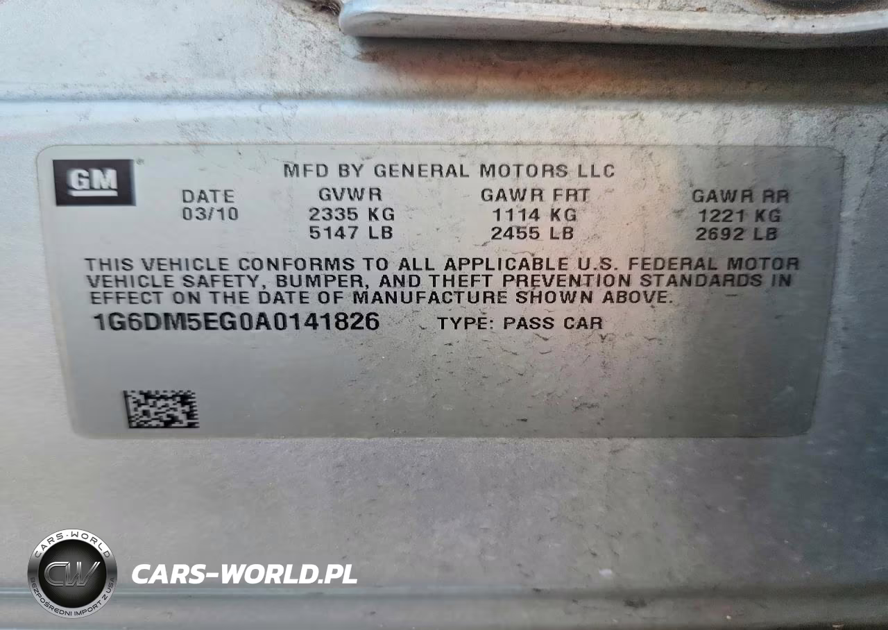 2010 Cadillac Cts Performance Collection VIN:1G6DM5EG0A0141826 - 12