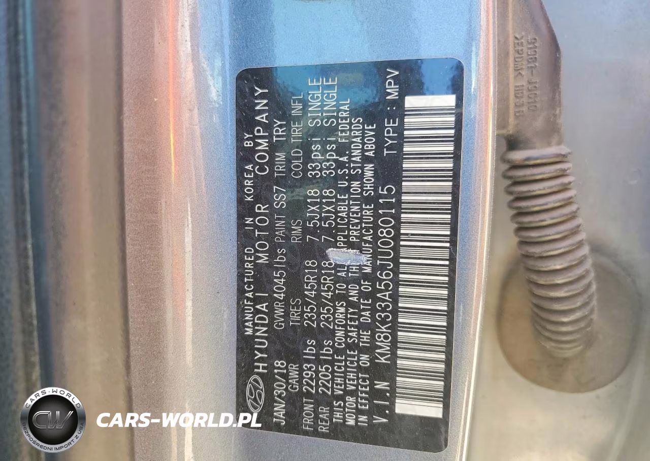 2018 Hyundai Kona Limited VIN:KM8K33A56JU080115 - 13