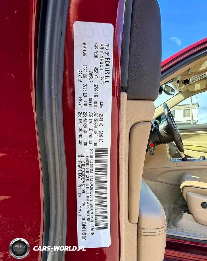 2017 Jeep Grand Cherokee Overland VIN:1C4RJFCG0HC837437 - 10