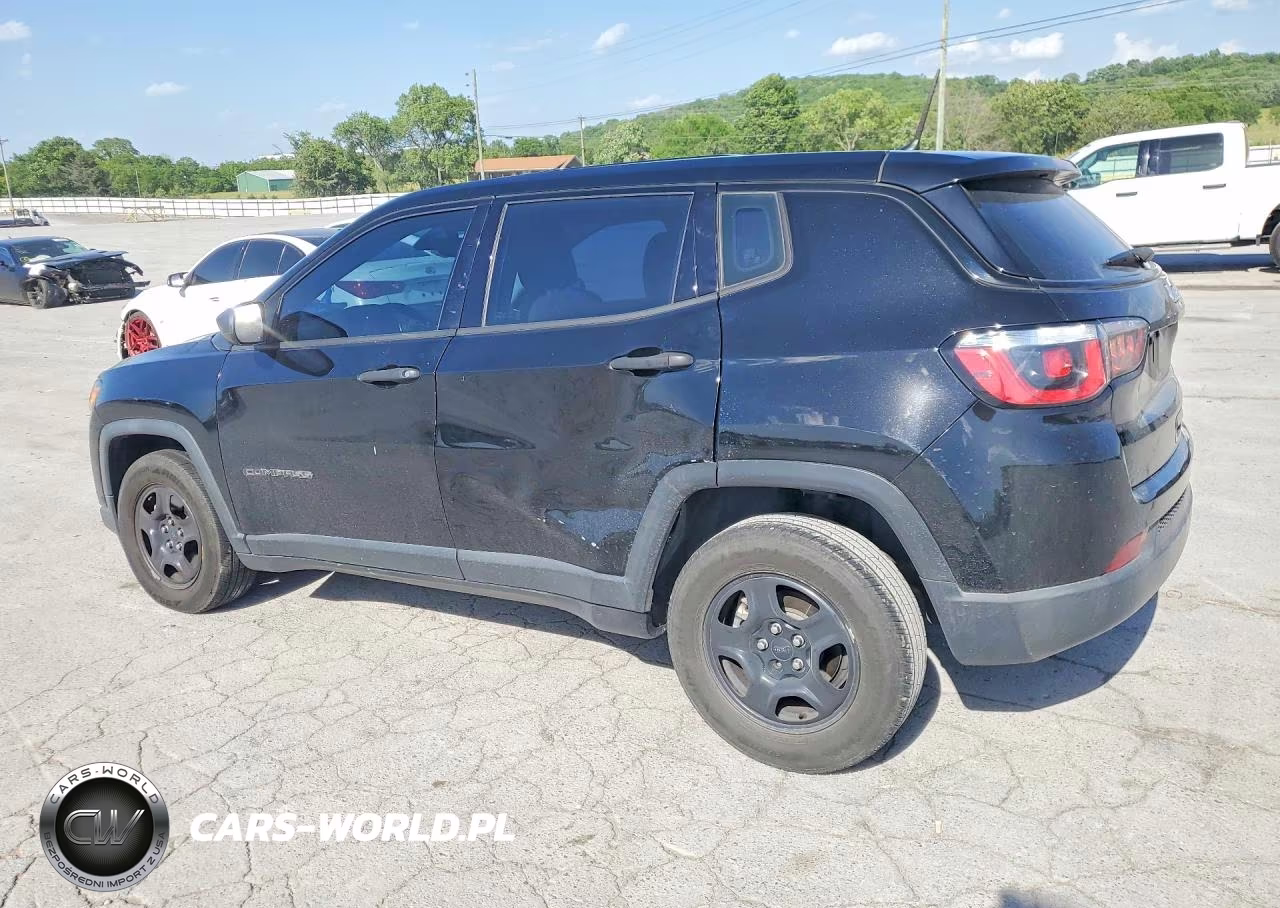 2018 Jeep Compass Sport VIN:3C4NJCAB1JT267477 - 2