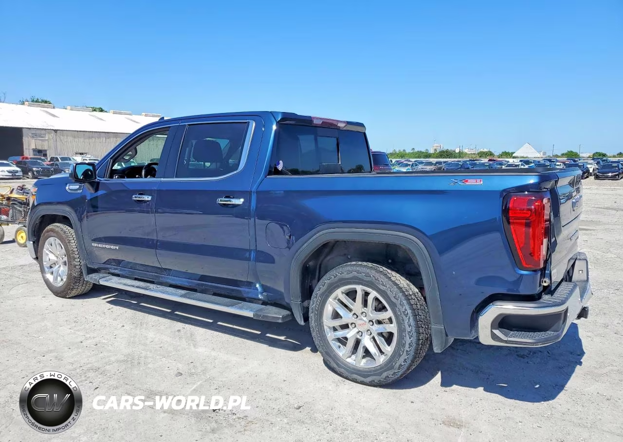 2021 GMC Sierra K1500 Slt VIN:3GTU9DEDXMG241768 - 2