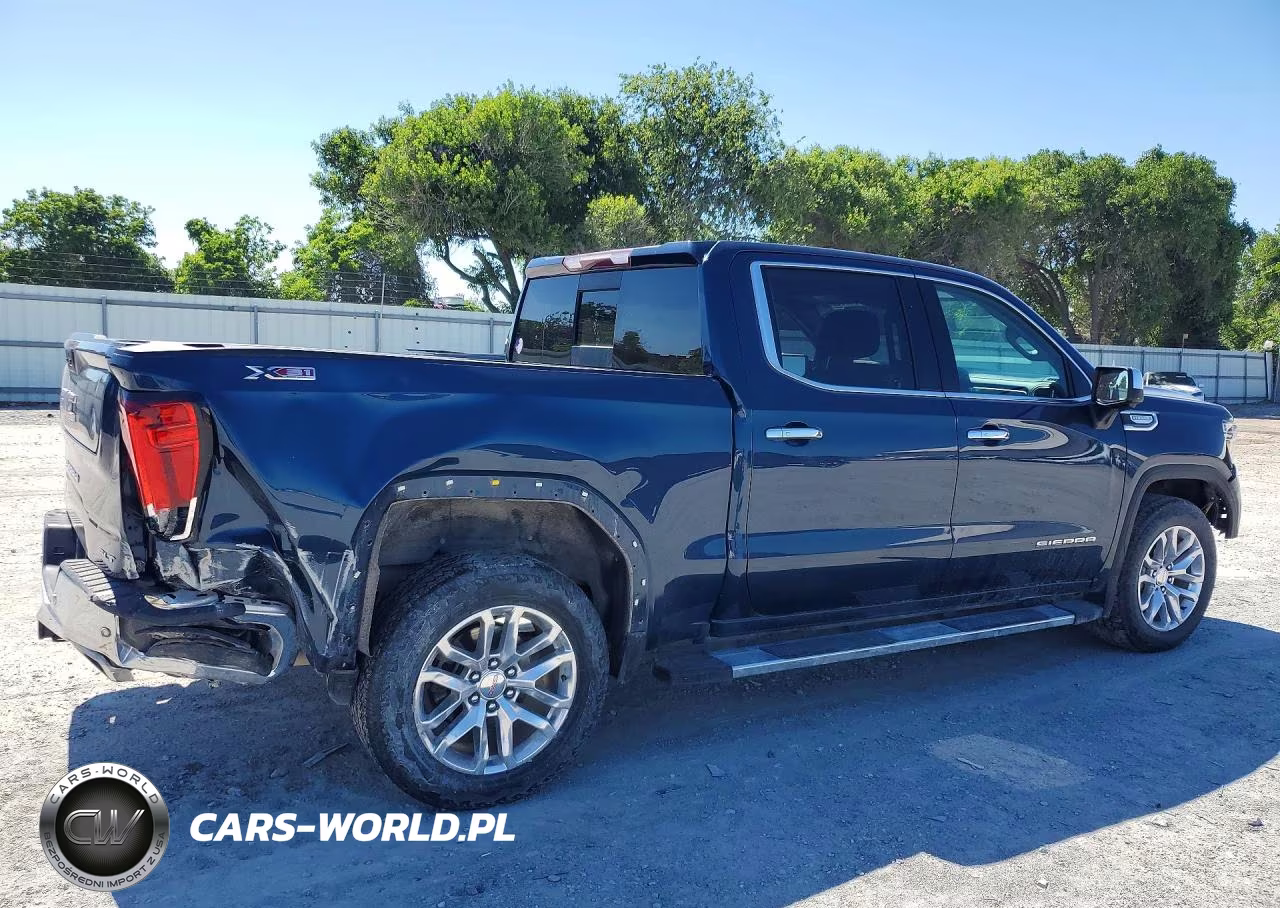 2021 GMC Sierra K1500 Slt VIN:3GTU9DEDXMG241768 - 3