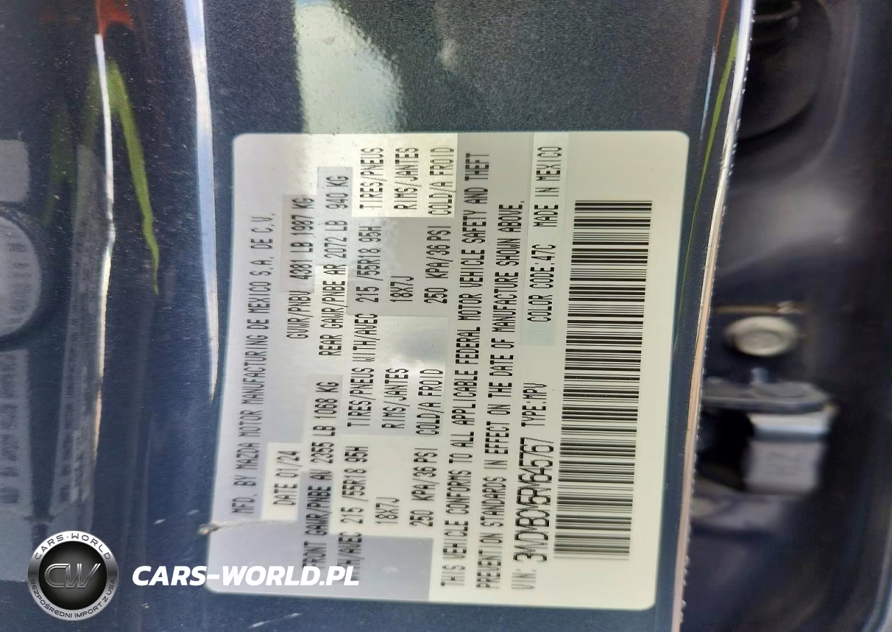 2024 Mazda Cx-30 Preferred VIN:3MVDMBCM5RM645767 - 12