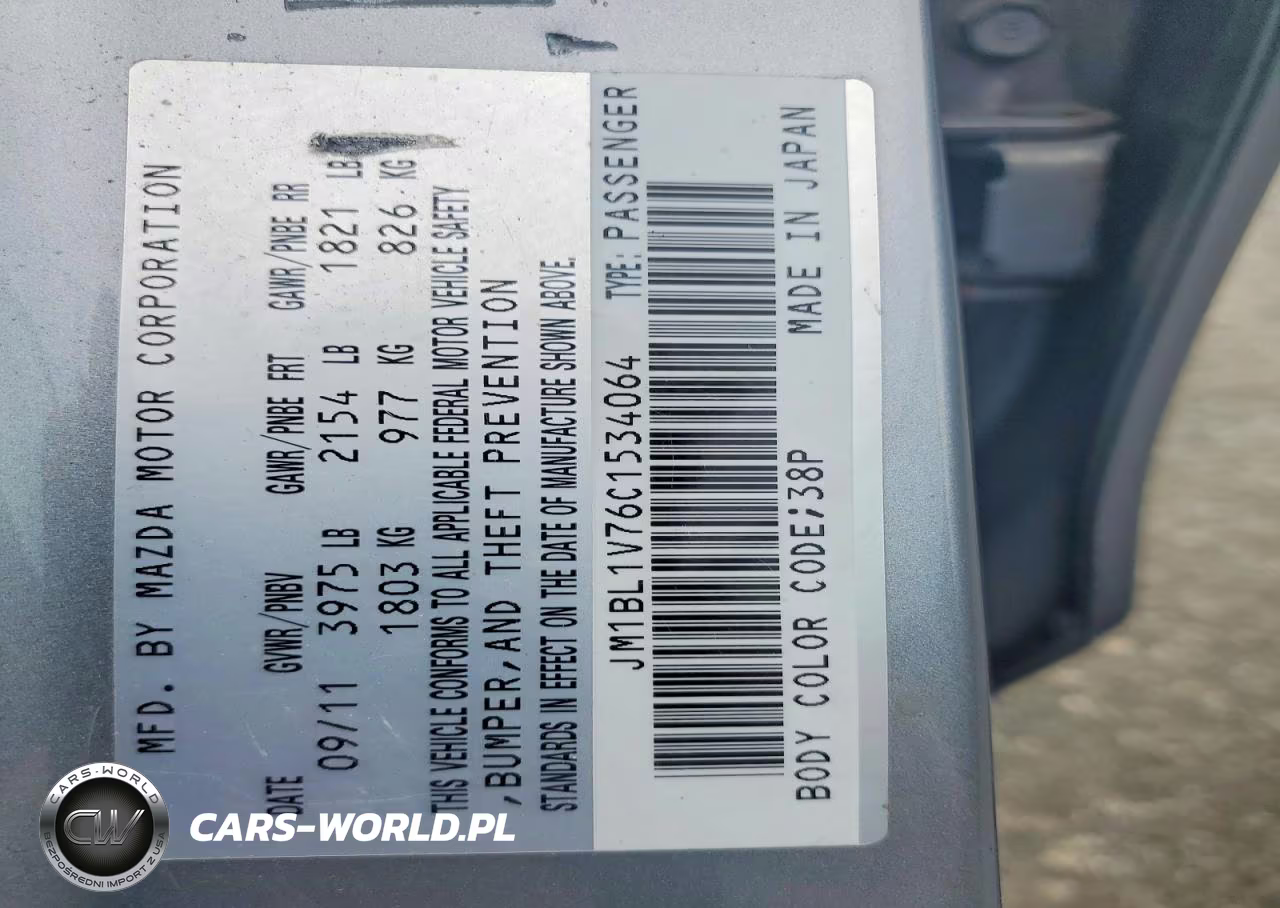 2012 Mazda 3 I VIN:JM1BL1V76C1534064 - 12