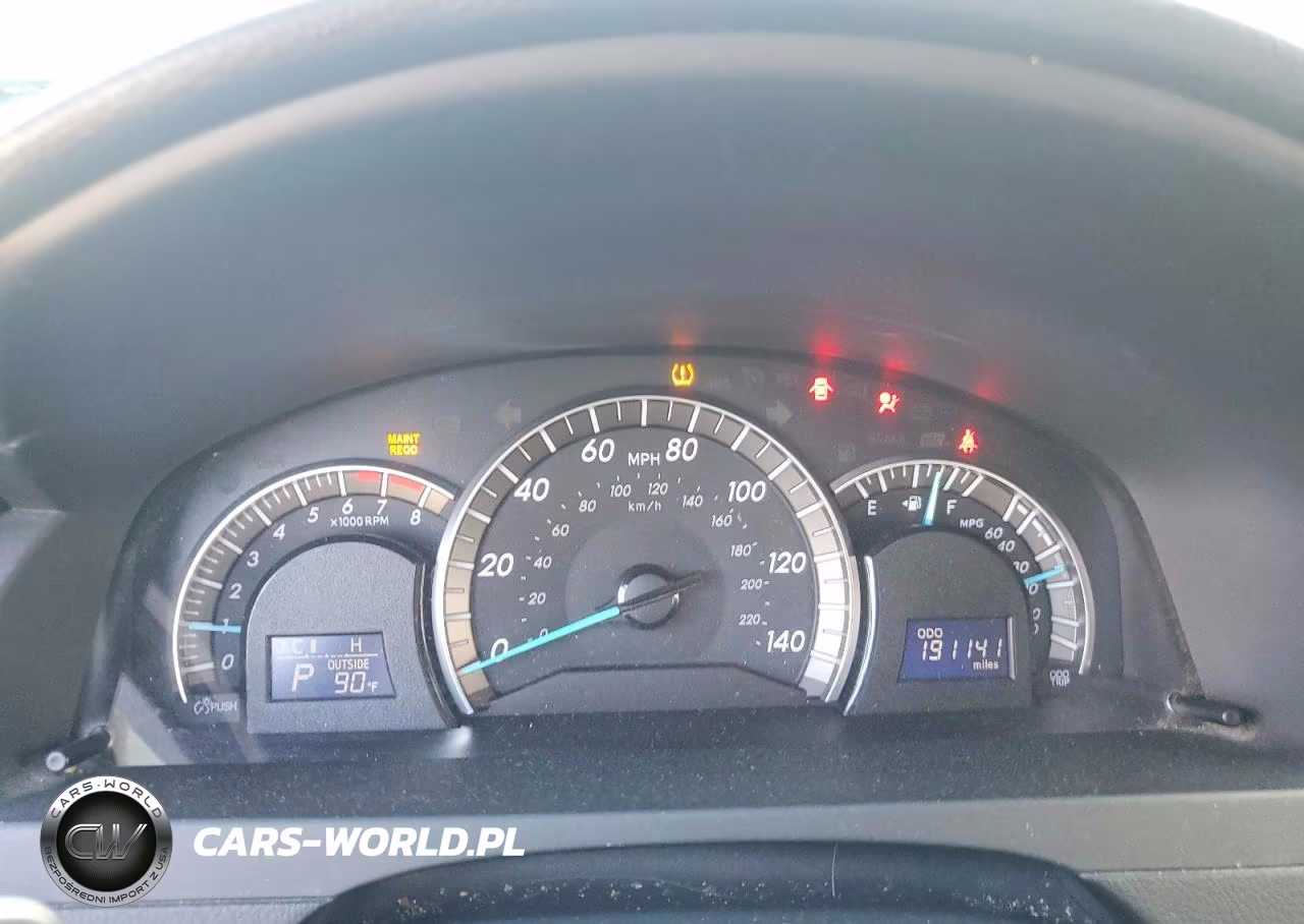 2012 Toyota Camry Se VIN:4T1BF1FK8CU535754 - 9
