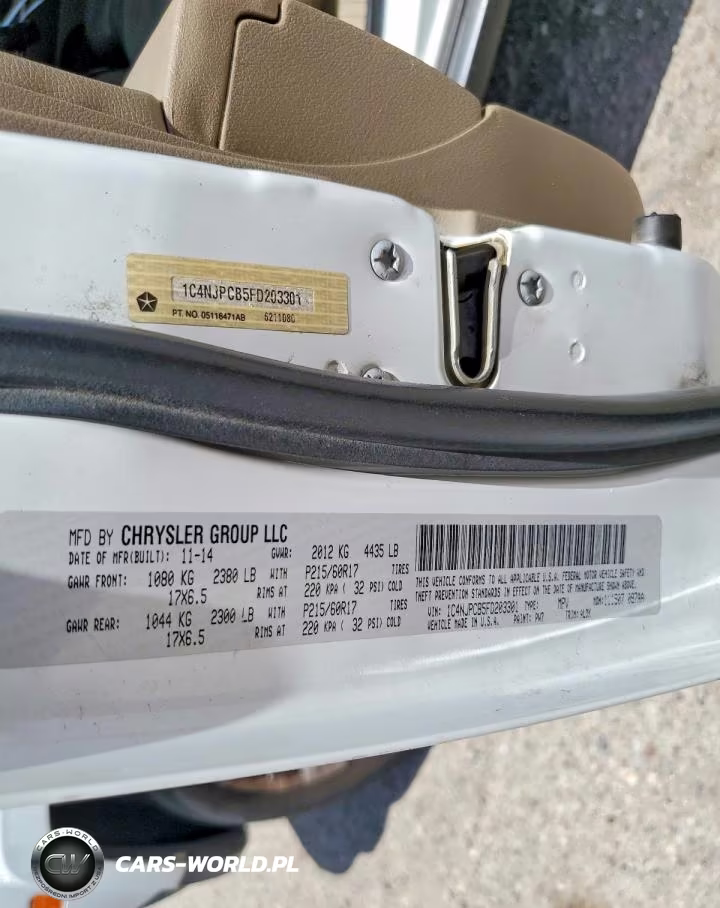 2015 Jeep Patriot VIN:1C4NJPCB5FD203301 - 12