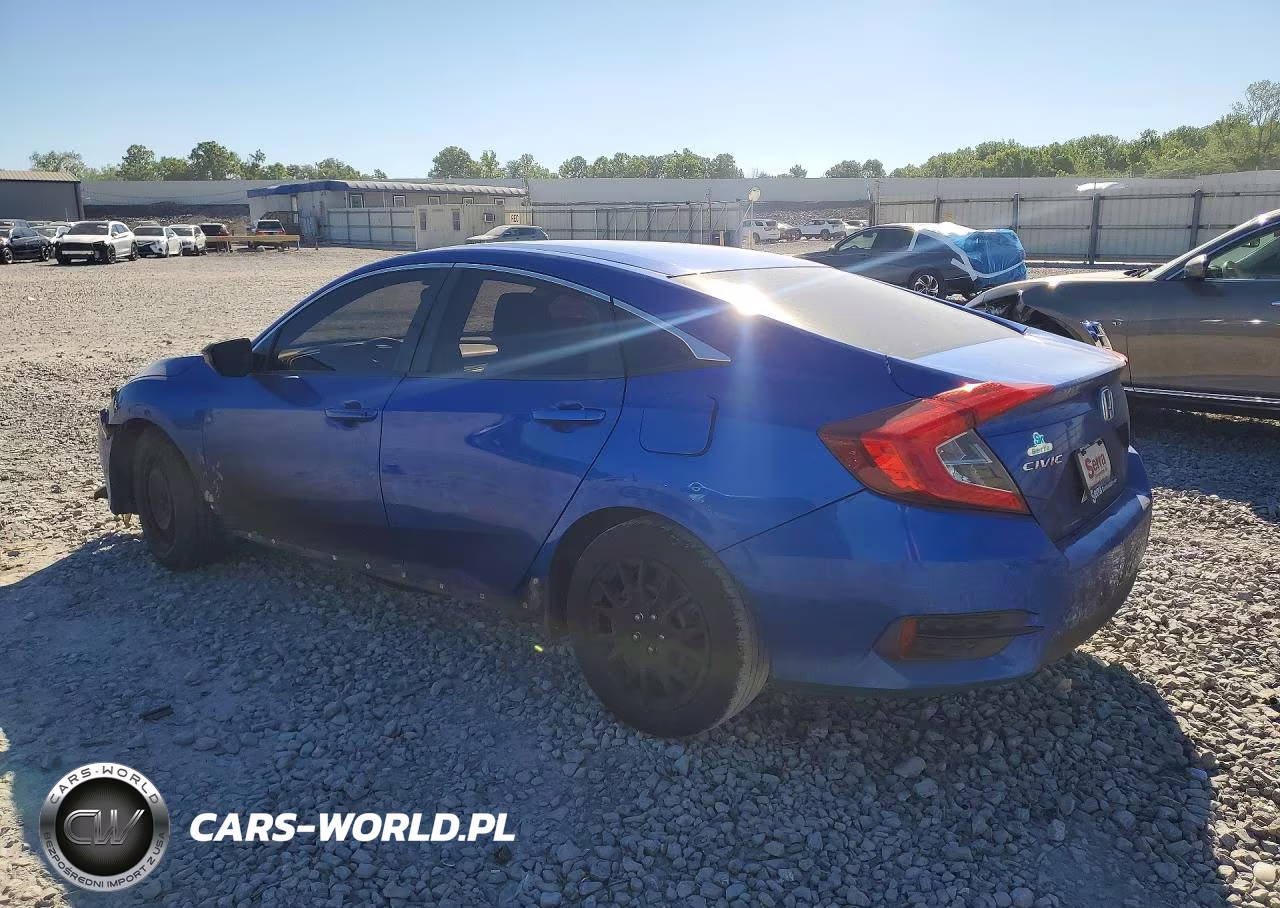 2017 Honda Civic Lx VIN:19XFC2F56HE035094 - 2