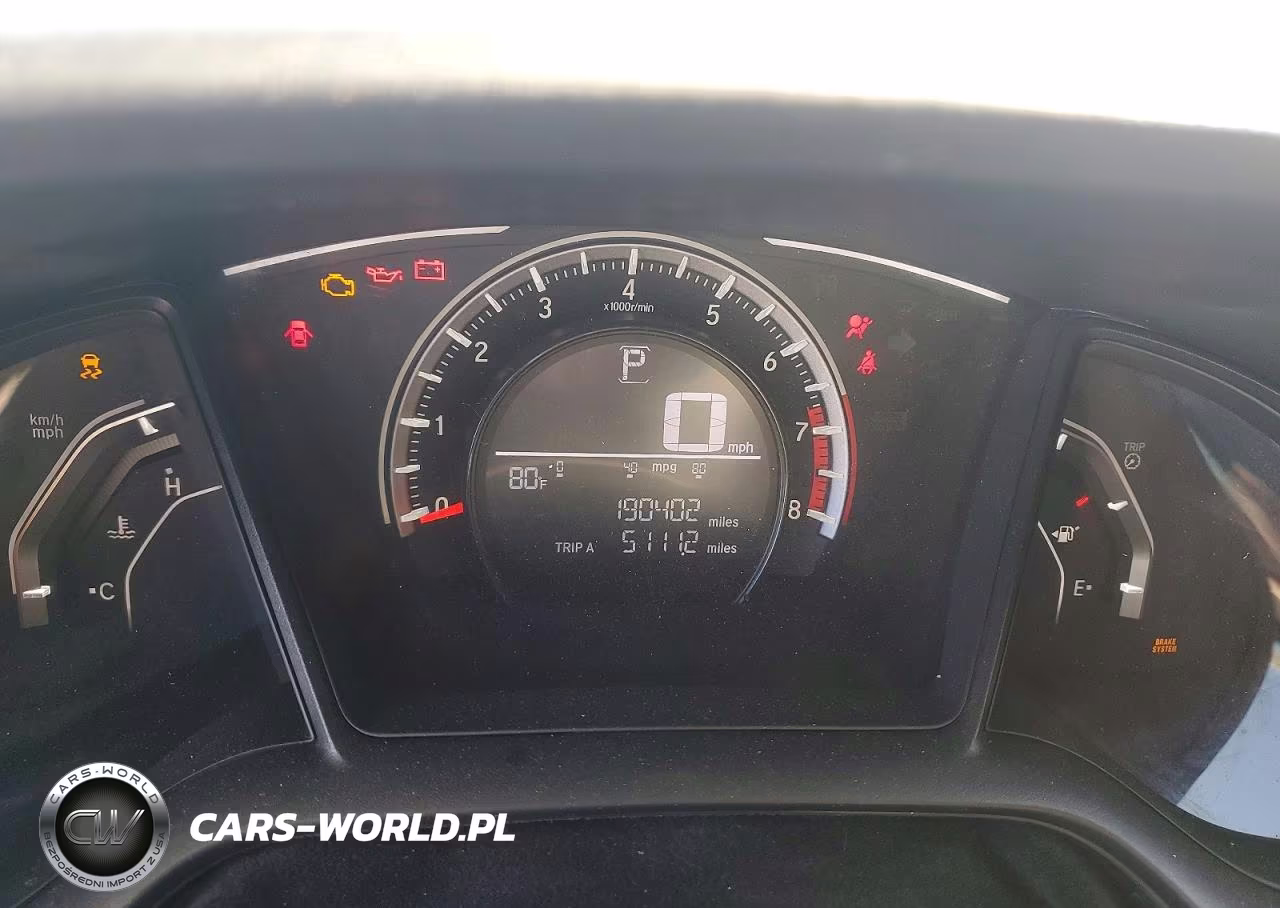 2017 Honda Civic Lx VIN:19XFC2F56HE035094 - 9