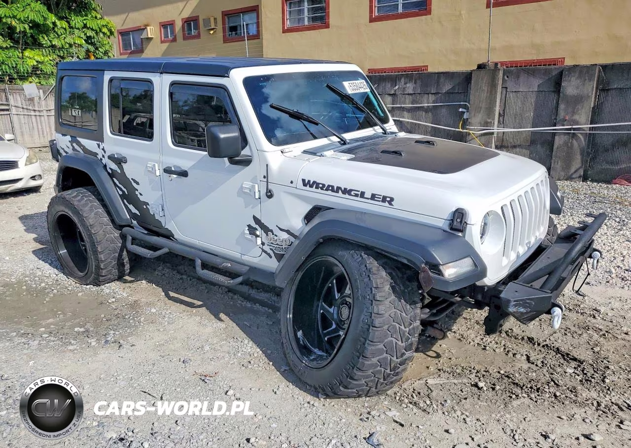 2018 Jeep Wrangler Unlimited Sport VIN:1C4HJXDG1JW305263 - 4