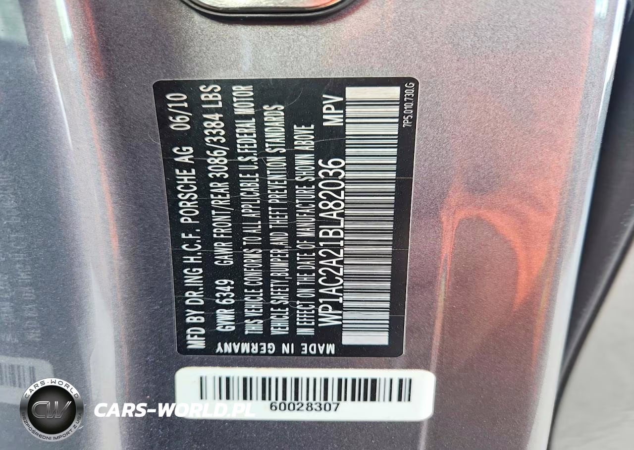 2011 Porsche Cayenne Turbo VIN:WP1AC2A21BLA82036 - 14