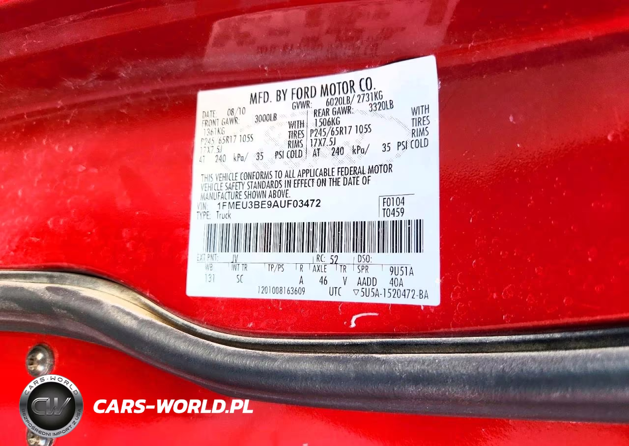2010 Ford Explorer Sport Trac Xlt VIN:1FMEU3BE9AUF03472 - 12