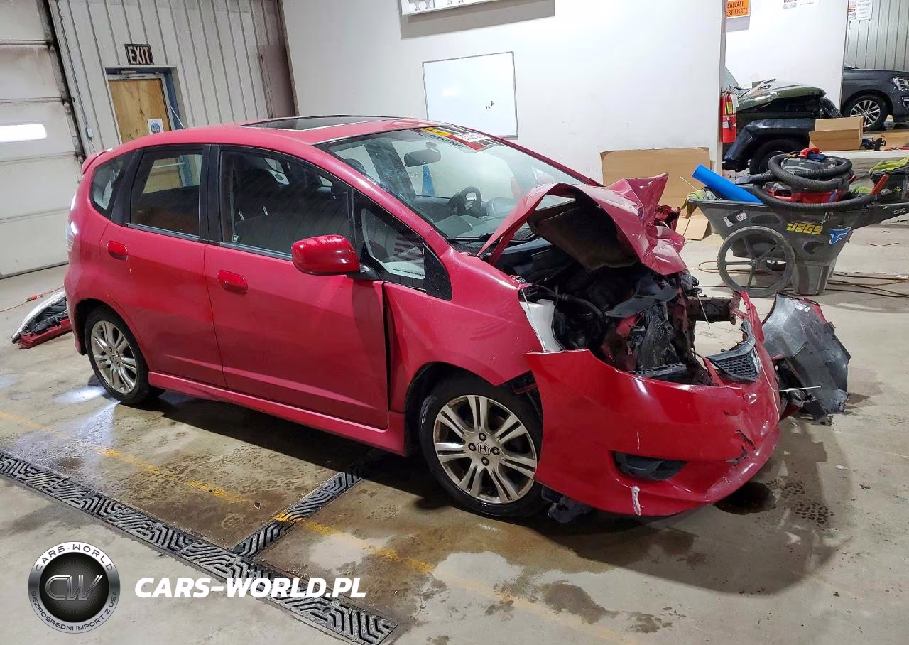 2009 Honda Fit Sport VIN:JHMGE88489S044236 - 4