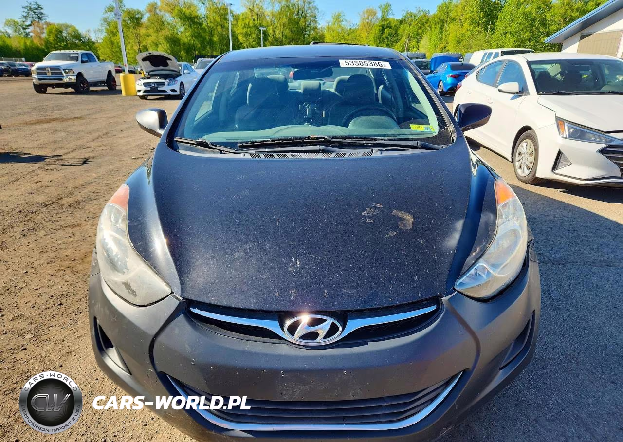 2013 Hyundai Elantra Gls VIN:5NPDH4AE2DH217117 - 5