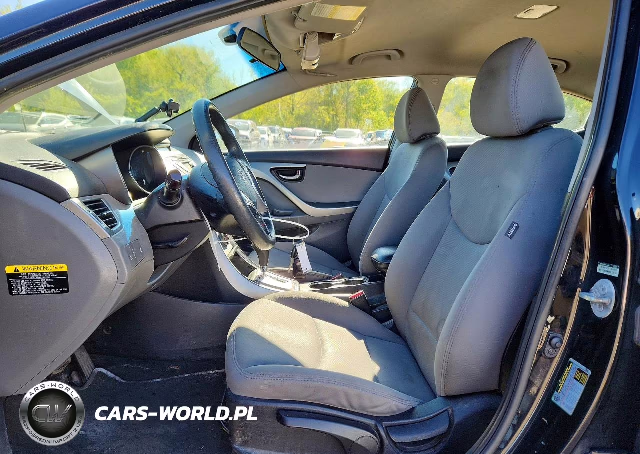 2013 Hyundai Elantra Gls VIN:5NPDH4AE2DH217117 - 7