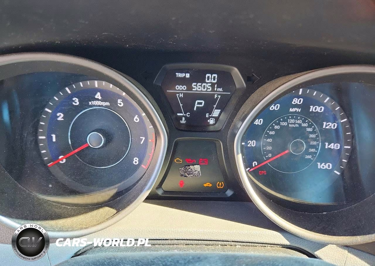2013 Hyundai Elantra Gls VIN:5NPDH4AE2DH217117 - 9