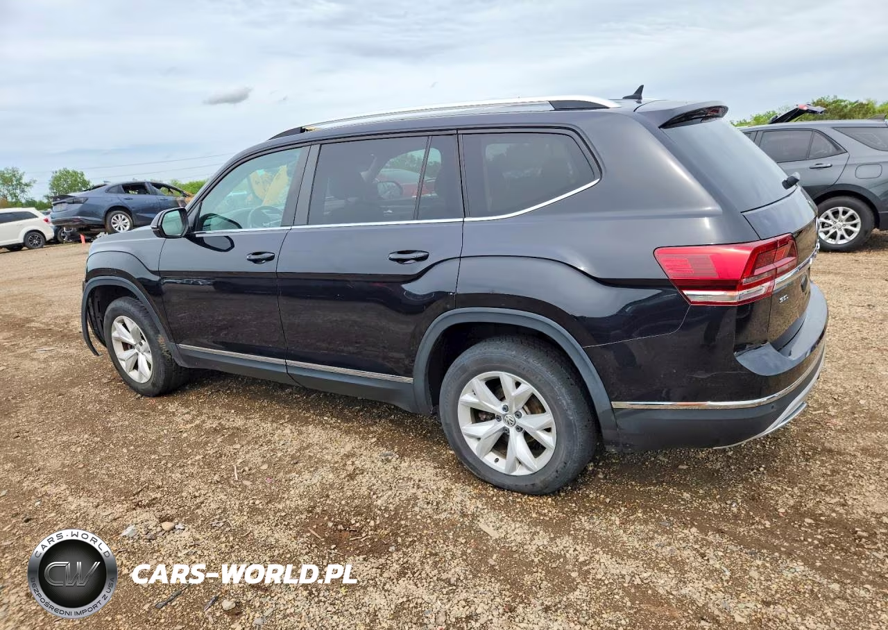 2018 Volkswagen Atlas Sel VIN:1V2MR2CA9JC537102 - 2