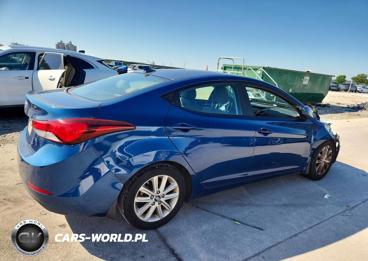 2015 Hyundai Elantra Se VIN:KMHDH4AE9FU388824 - 3